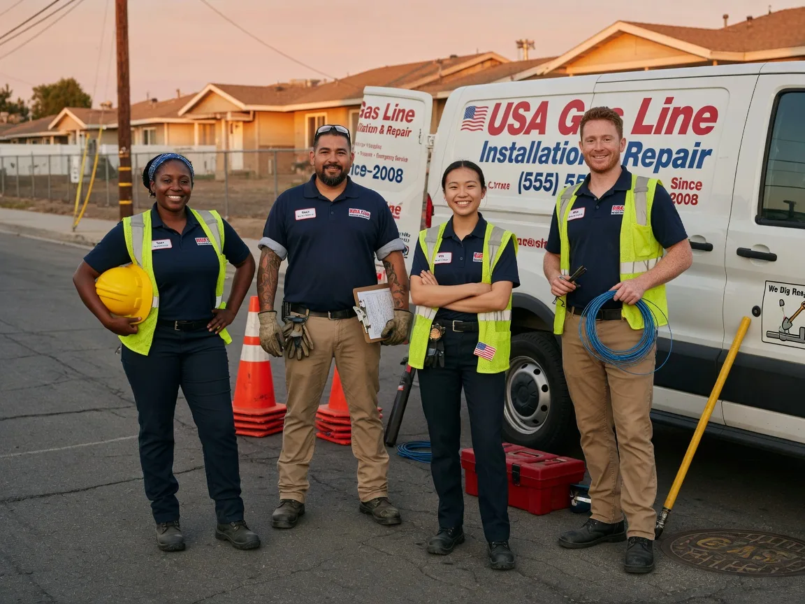 Gas Line Installation company in Maple, NC